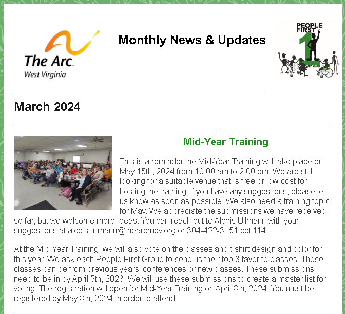 Newsletter March 2024