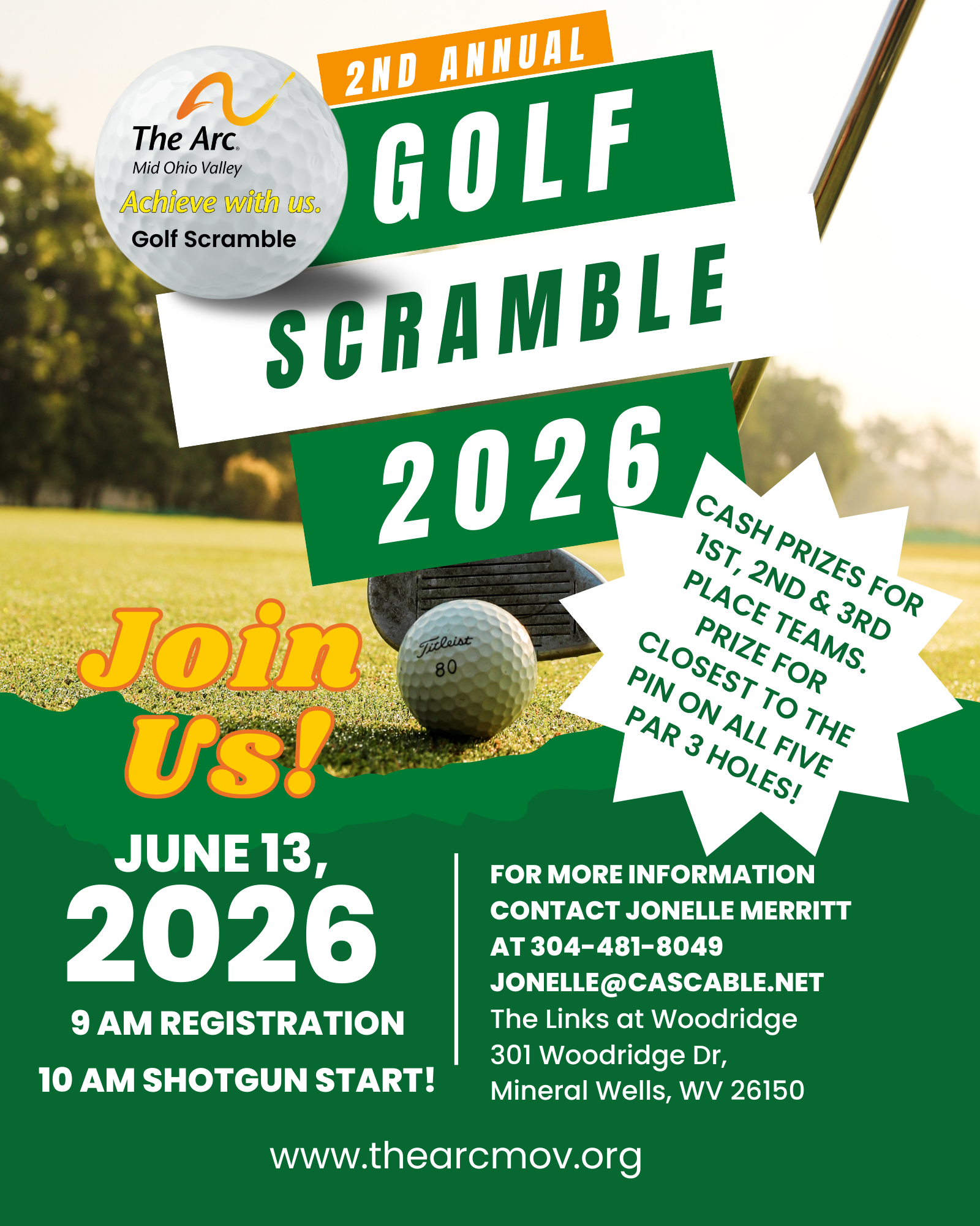 2026 June golf scramble Facebook Ad